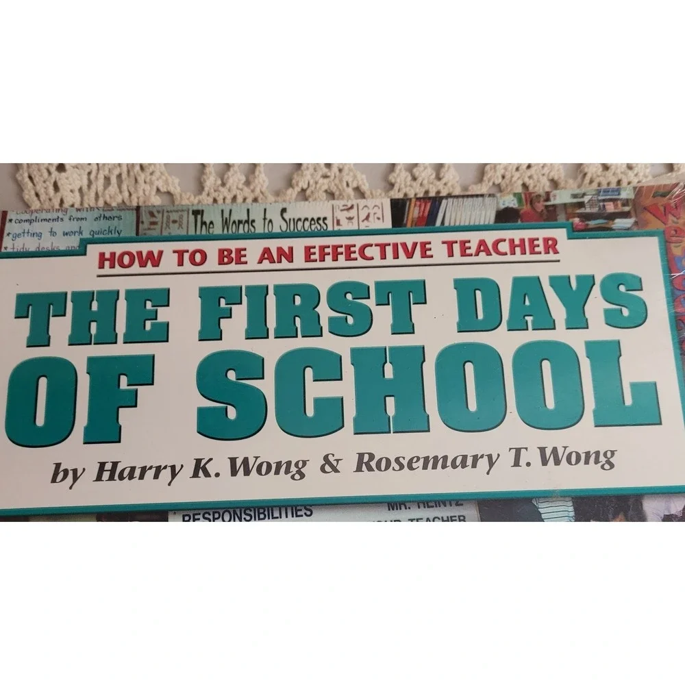 NEW The First Days of School : How to Be an Effective Teacher by Harry K. Wong